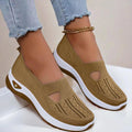WOMEN'S ORTHOPEDIC BREATHABLE SLIP - ON WALKING SHOE - Zarino Newstyle