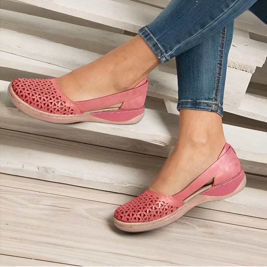 WOMEN'S ORTHOPEDIC COMFORT FLAT SHOES - Zarino Newstyle