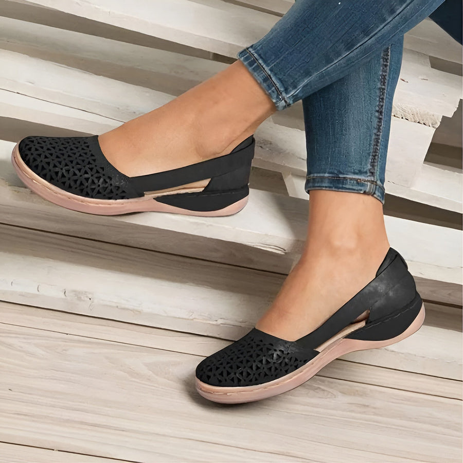 WOMEN'S ORTHOPEDIC COMFORT FLAT SHOES - Zarino Newstyle