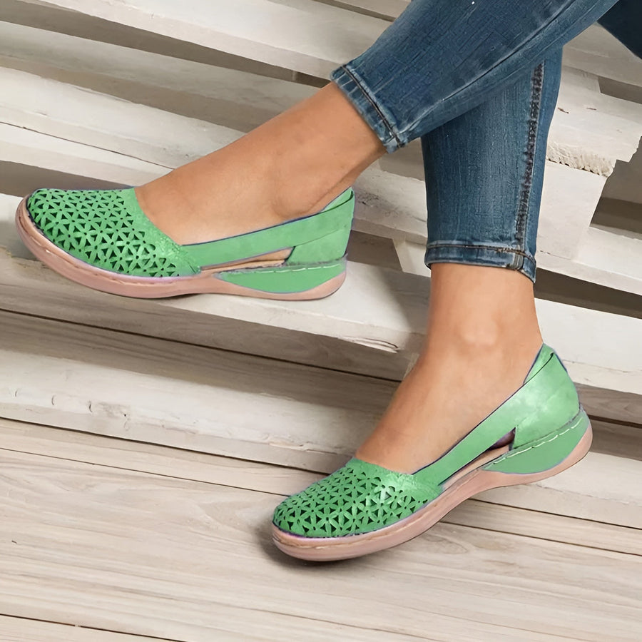 WOMEN'S ORTHOPEDIC COMFORT FLAT SHOES - Zarino Newstyle