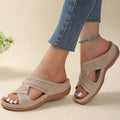 WOMEN'S ORTHOPEDIC CROSS STRAP SANDALS - Zarino Newstyle