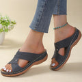 WOMEN'S ORTHOPEDIC CROSS STRAP SANDALS - Zarino Newstyle
