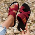 WOMEN'S ORTHOPEDIC CROSS STRAP SUMMER SANDALS - Zarino Newstyle