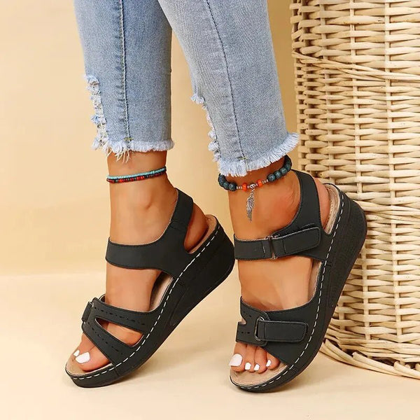 WOMEN'S ORTHOPEDIC DOUBLE STRAP SANDALS
