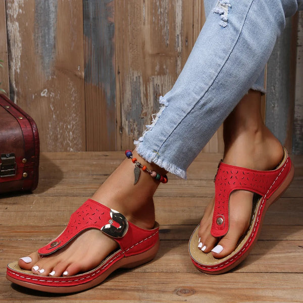 WOMEN'S ORTHOPEDIC FLIP FLOP SANDALS - Zarino Newstyle