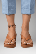 WOMEN'S ORTHOPEDIC HEELED FLIP FLOPS - Zarino Newstyle