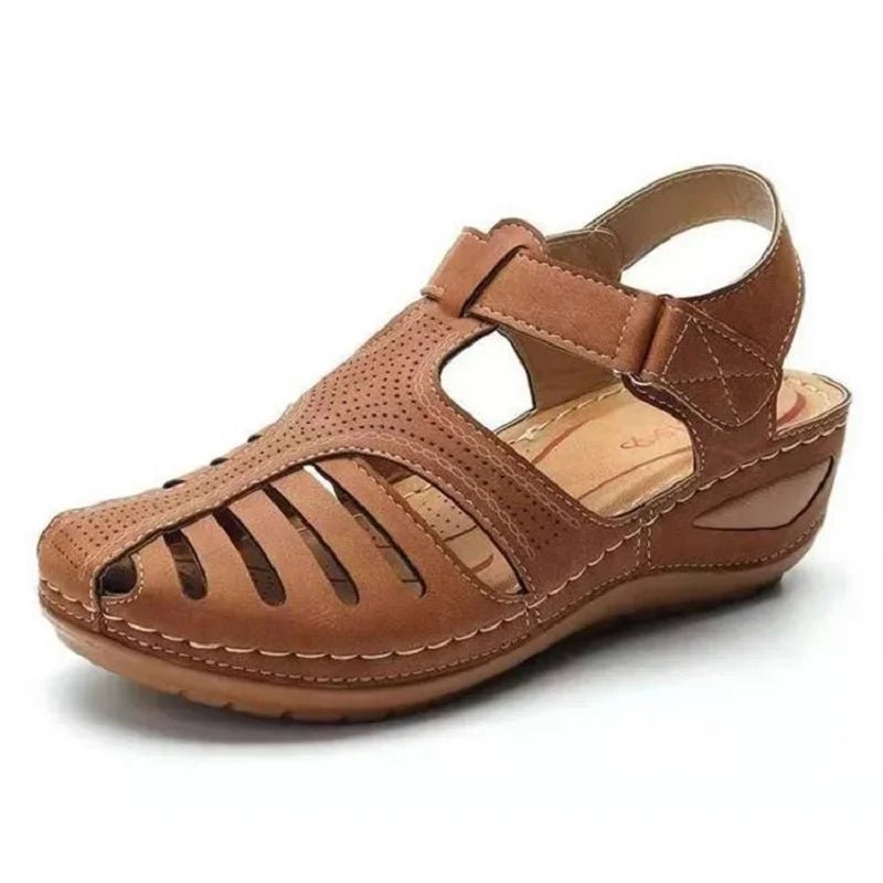 WOMEN'S ORTHOPEDIC PERFORATED SANDALS - Zarino Newstyle