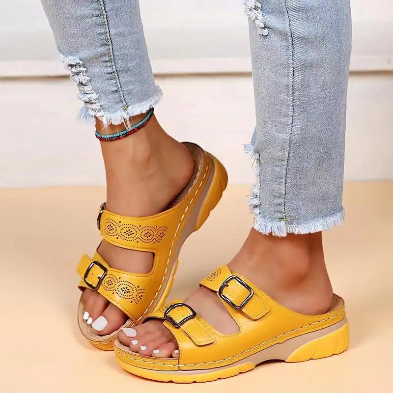 WOMEN'S ORTHOPEDIC SLIDE SANDALS - Zarino Newstyle