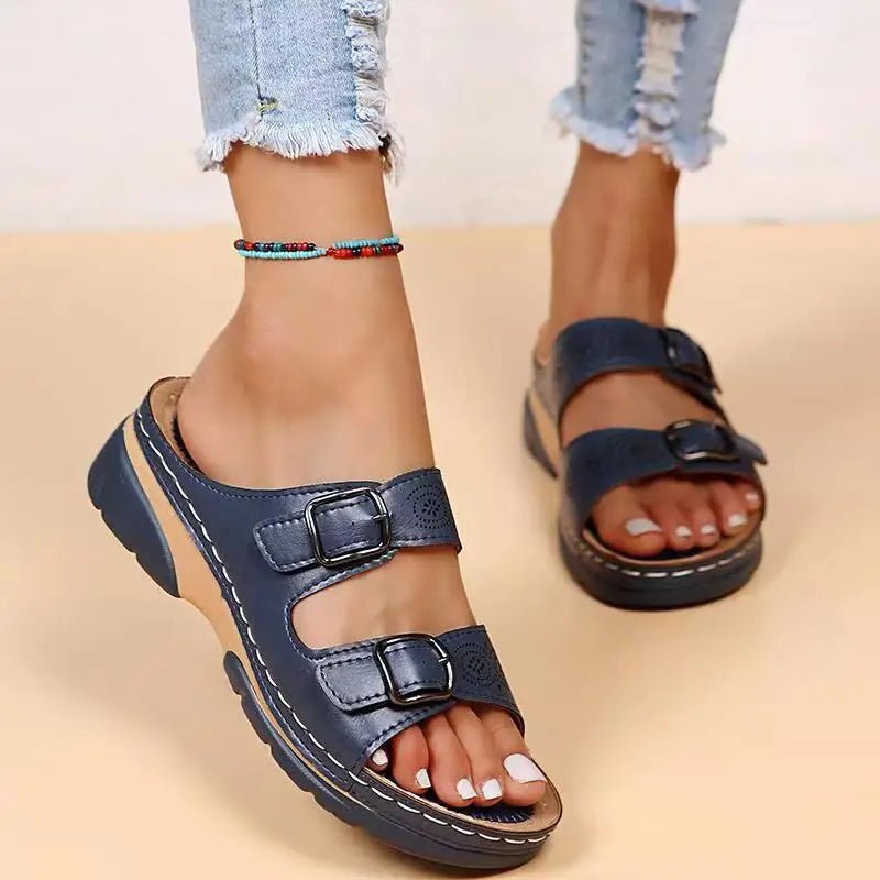 WOMEN'S ORTHOPEDIC SLIDE SANDALS - Zarino Newstyle