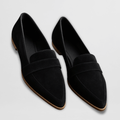 WOMEN'S ORTHOPEDIC SUEDE SLIP - ON LOAFERS COMFORT FLATS - Zarino Newstyle