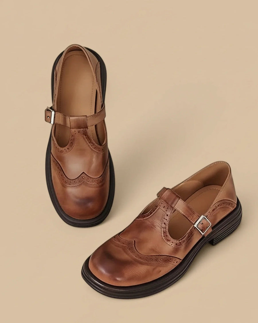 WOMEN'S ORTHOPEDIC T - STRAP MARY JANE SHOES - Zarino Newstyle