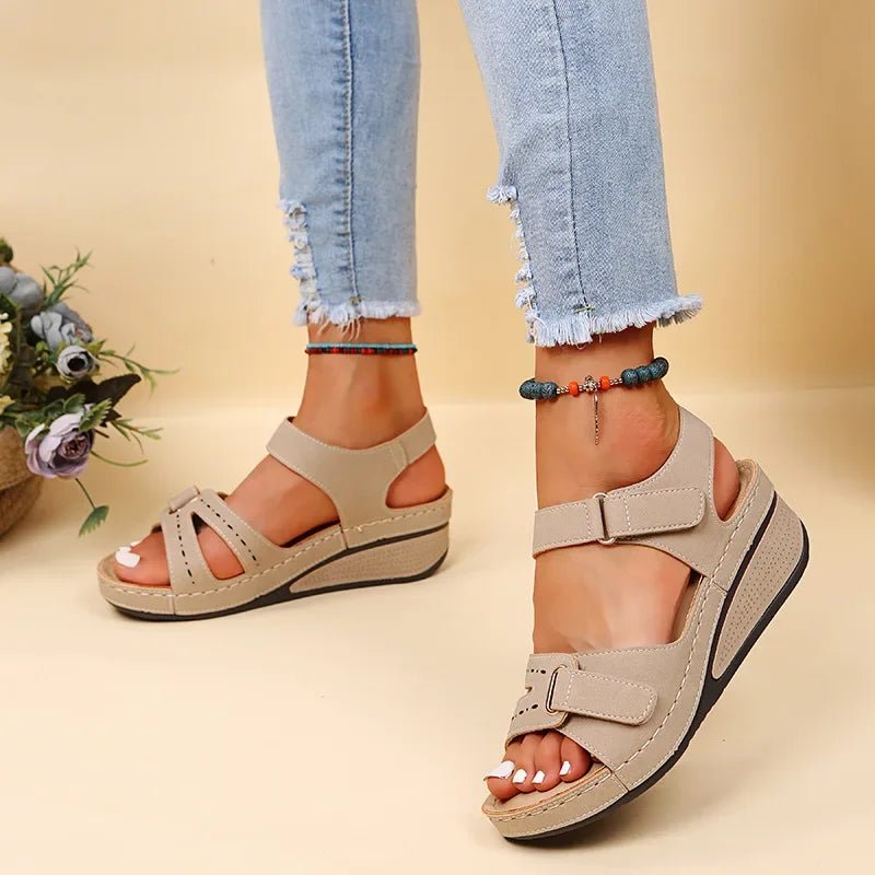 WOMEN'S ORTHOPEDIC WEDGE SANDALS - Zarino Newstyle