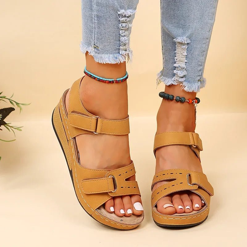 WOMEN'S ORTHOPEDIC WEDGE SANDALS - Zarino Newstyle