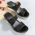 WOMEN'S ORTHOPEDIC WEDGE SLIDES - Zarino Newstyle