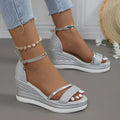 WOMEN'S ORTHOPEDIC WEDGE STRAP SUMMER SANDALS - Zarino Newstyle