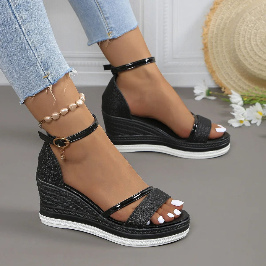 WOMEN'S ORTHOPEDIC WEDGE STRAP SUMMER SANDALS - Zarino Newstyle