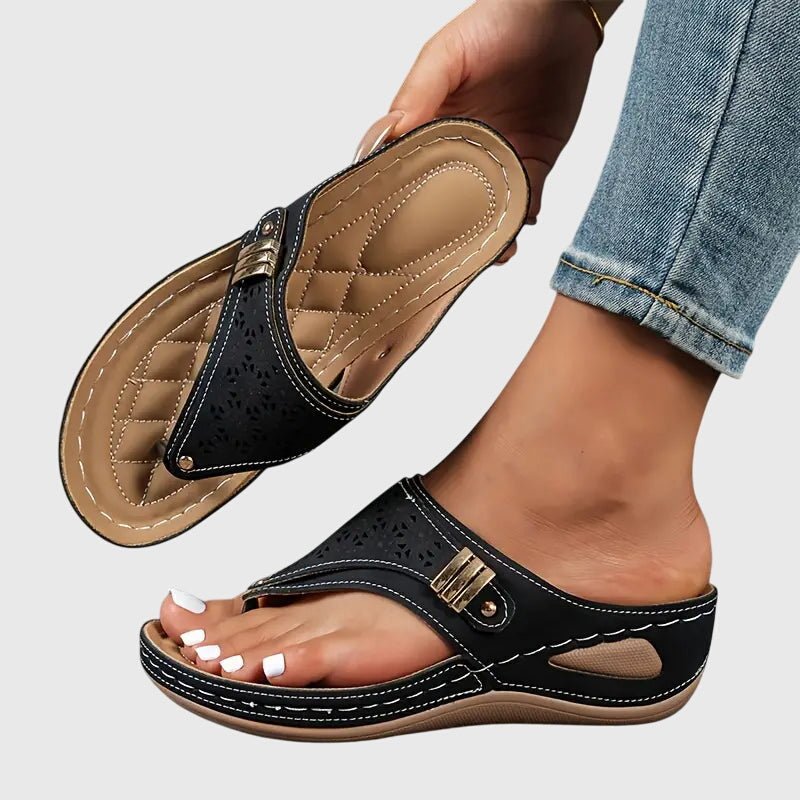 WOMEN'S ORTHOPEDIC WEDGE SUMMER SANDALS - Zarino Newstyle