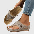 WOMEN'S ORTHOPEDIC WEDGE SUMMER SANDALS - Zarino Newstyle