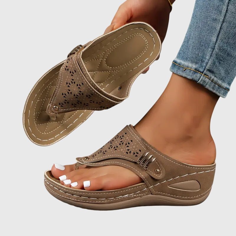 WOMEN'S ORTHOPEDIC WEDGE SUMMER SANDALS - Zarino Newstyle