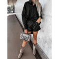 WOMEN'S OVERSIZED BOYFRIEND SHIRT SUMMER DRESS - Zarino Newstyle