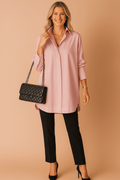 WOMEN'S OVERSIZED SHIRT BLOUSE - Zarino Newstyle