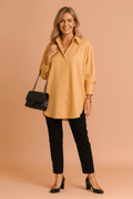 WOMEN'S OVERSIZED SHIRT BLOUSE - Zarino Newstyle
