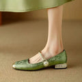 WOMEN'S PEARL EMBELLISHED MARY JANE FLATS - Zarino Newstyle
