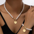 WOMEN'S PEARL NECKLACE & BRACELET SET - Zarino Newstyle