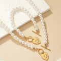 WOMEN'S PEARL NECKLACE & BRACELET SET - Zarino Newstyle