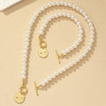WOMEN'S PEARL NECKLACE & BRACELET SET - Zarino Newstyle