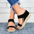 WOMEN'S PLATFORM ESPADRILLE SANDALS - Zarino Newstyle