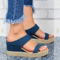 WOMEN'S PLATFORM ESPADRILLE SANDALS - Zarino Newstyle