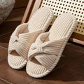 WOMEN'S PLUSH OPEN TOE SLIPPERS - Zarino Newstyle