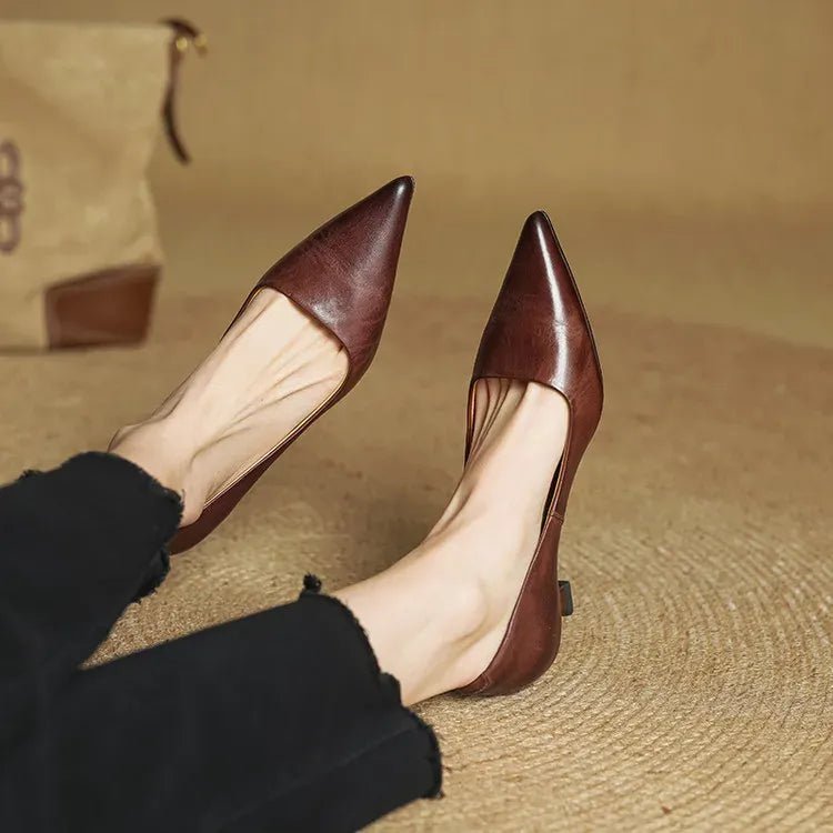WOMEN'S POINTED TOE STILETTO HEELS - Zarino Newstyle