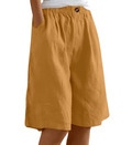 WOMEN'S RELAXED FIT COMFORT SUMMER SHORTS - Zarino Newstyle