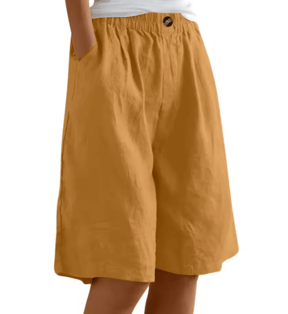 WOMEN'S RELAXED FIT COMFORT SUMMER SHORTS - Zarino Newstyle