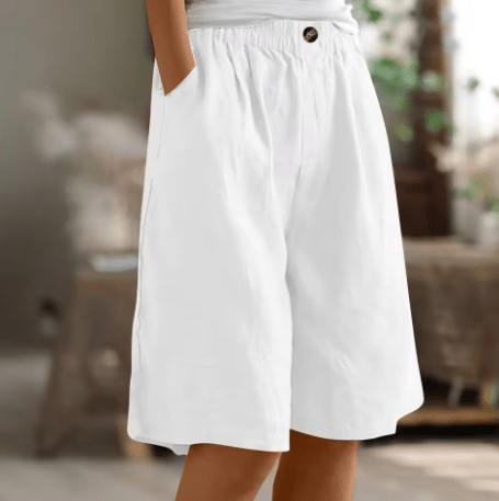 WOMEN'S RELAXED FIT COMFORT SUMMER SHORTS - Zarino Newstyle