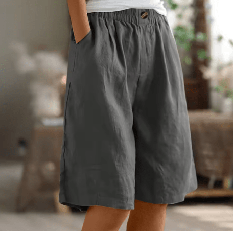 WOMEN'S RELAXED FIT COMFORT SUMMER SHORTS - Zarino Newstyle