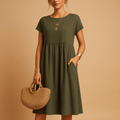 WOMEN'S RELAXED FIT SUMMER MIDI DRESS - Zarino Newstyle