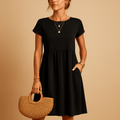 WOMEN'S RELAXED FIT SUMMER MIDI DRESS - Zarino Newstyle