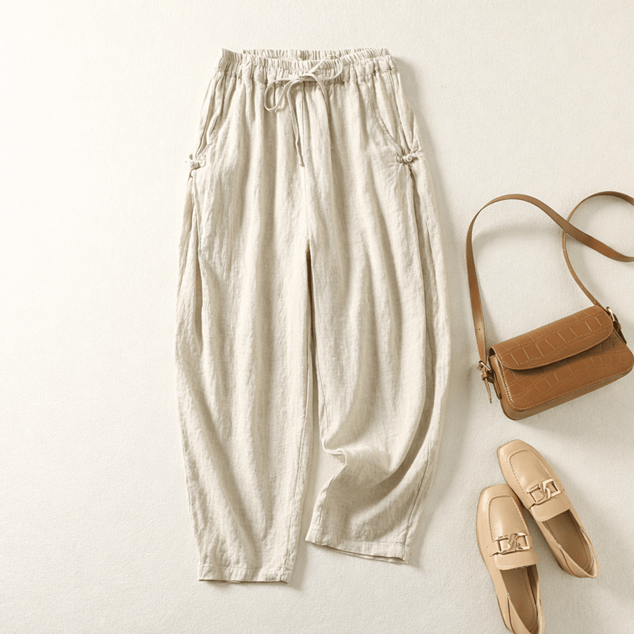 WOMEN'S RELAXED SUMMER TROUSERS - Zarino Newstyle