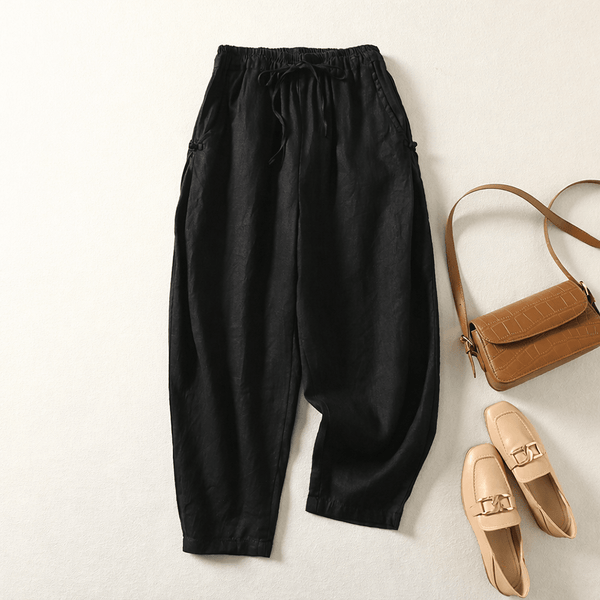 WOMEN'S RELAXED SUMMER TROUSERS