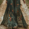 WOMEN'S ROMANTIC BOHO FLORAL SUMMER MAXI DRESS - Zarino Newstyle