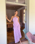WOMEN'S RUFFLE HALTER SUMMER MAXI DRESS - Zarino Newstyle