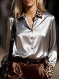 WOMEN'S SATIN SHIRT - Zarino Newstyle