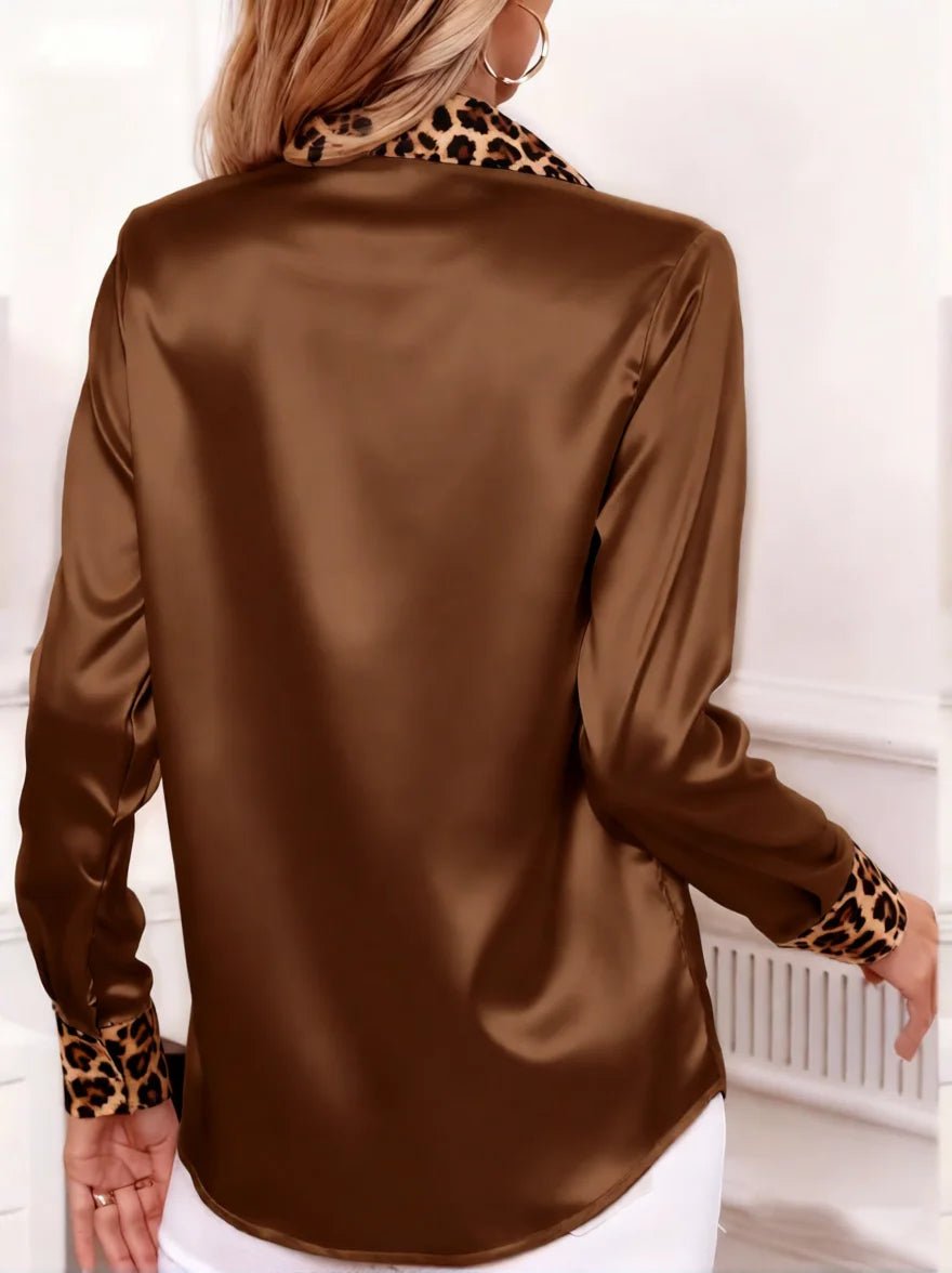 WOMEN'S SATIN SHIRT - Zarino Newstyle