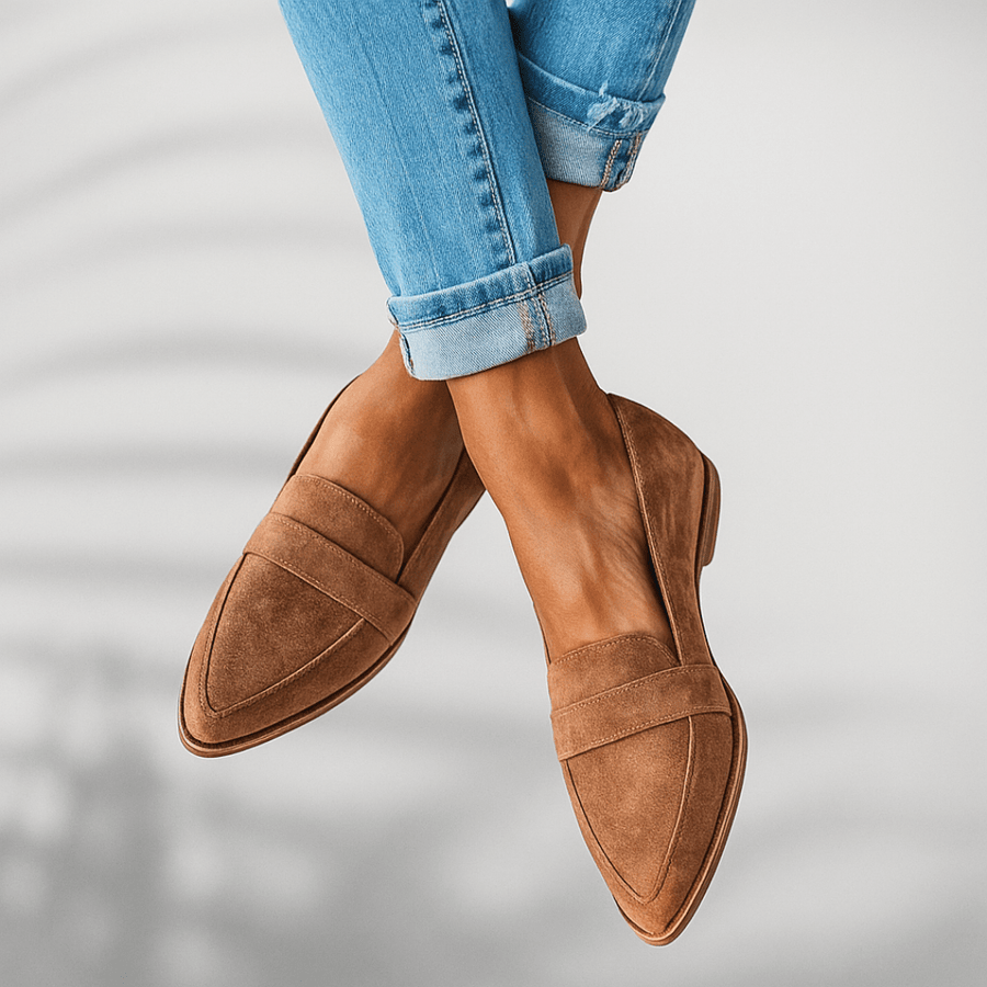 WOMEN'S SLEEK TOE ORTHOPEDIC SUMMER LOAFERS - Zarino Newstyle