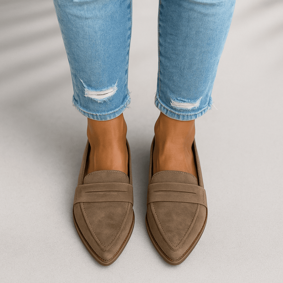 WOMEN'S SLEEK TOE ORTHOPEDIC SUMMER LOAFERS - Zarino Newstyle