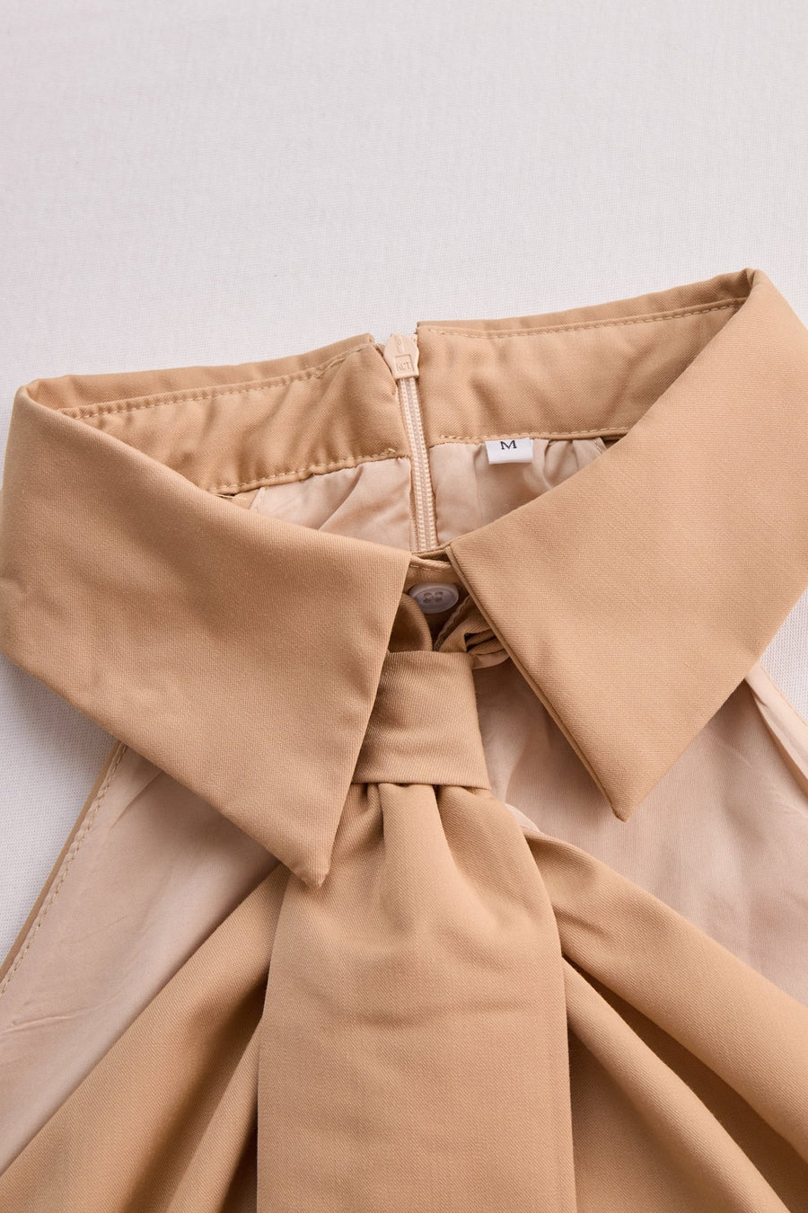 WOMEN'S SLEEVELESS HALTER NECK TIE BLOUSE - Zarino Newstyle