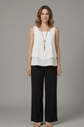 WOMEN'S SLEEVELESS TOP & WIDE LEG PRINTED SUMMER SET - Zarino Newstyle